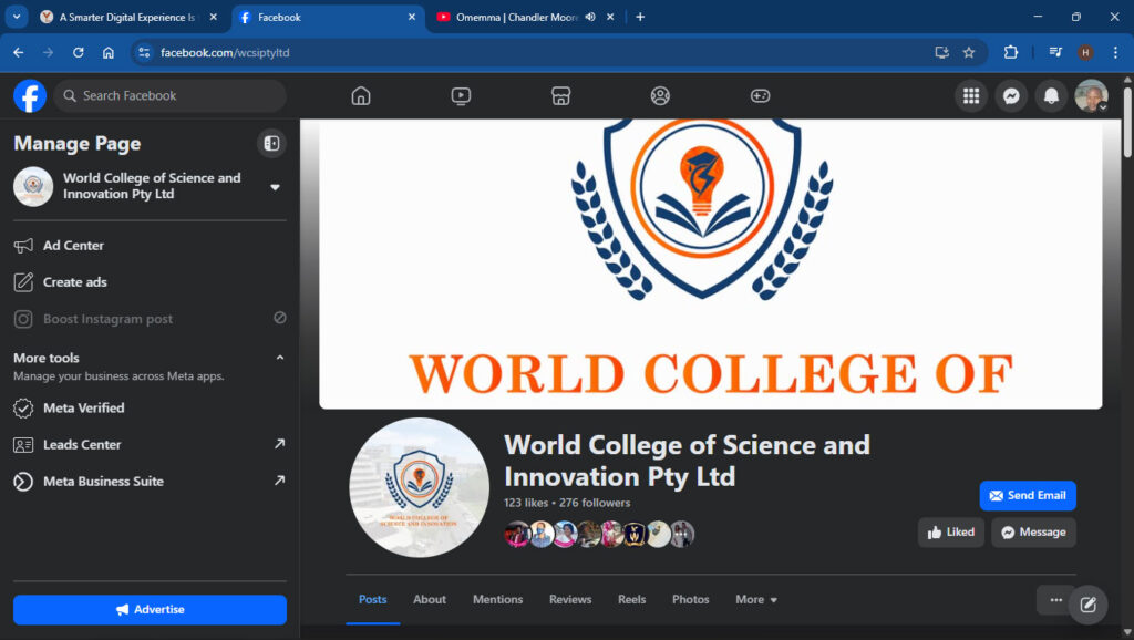World-College-of-Science-and-Innovation---Social-Media-client